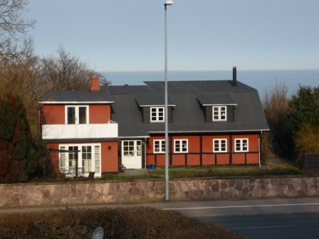 Sandkaas / Sandks sommerhus med havudsigt